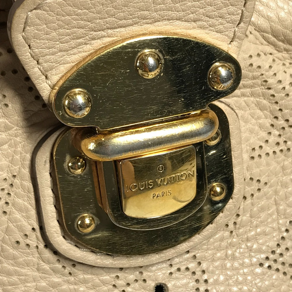 LOUIS VUITTON M93818 MonogramMahina Seals PM Seals PM Bag Tote Bag shawl Shoulder Bag Monogram Mahina Leather Opal Beige Beige Used