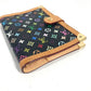 LOUIS VUITTON R20895 MonogramMulticolore AgendaPM Agenda PM System planner, bi-fold, stationery Notebook cover MonogramMulticoloreCanvas Black Used
