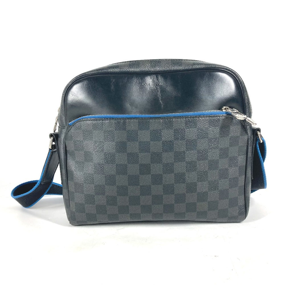 LOUIS VUITTON N42423 ダミエグラフィット デイトンPM カバン 斜め掛け ショルダーバッグ ダミエグラフィットキャンバス ユニセックス ブラック - brandshop-reference