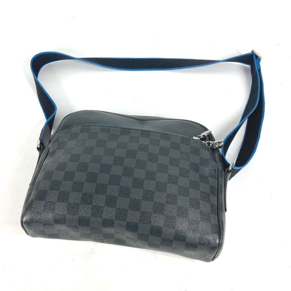 LOUIS VUITTON N42423 ダミエグラフィット デイトンPM カバン 斜め掛け ショルダーバッグ ダミエグラフィットキャンバス ユニセックス ブラック - brandshop-reference
