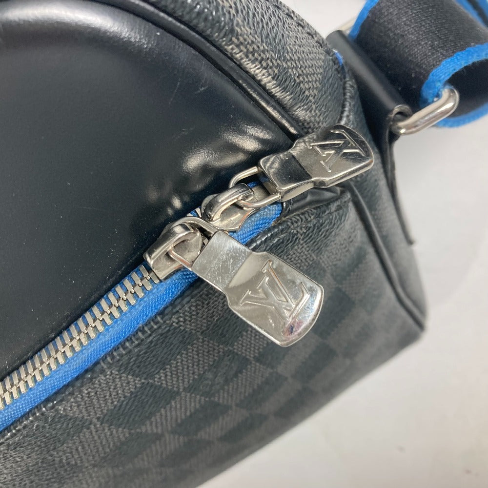 LOUIS VUITTON N42423 ダミエグラフィット デイトンPM カバン 斜め掛け ショルダーバッグ ダミエグラフィットキャンバス ユニセックス ブラック - brandshop-reference
