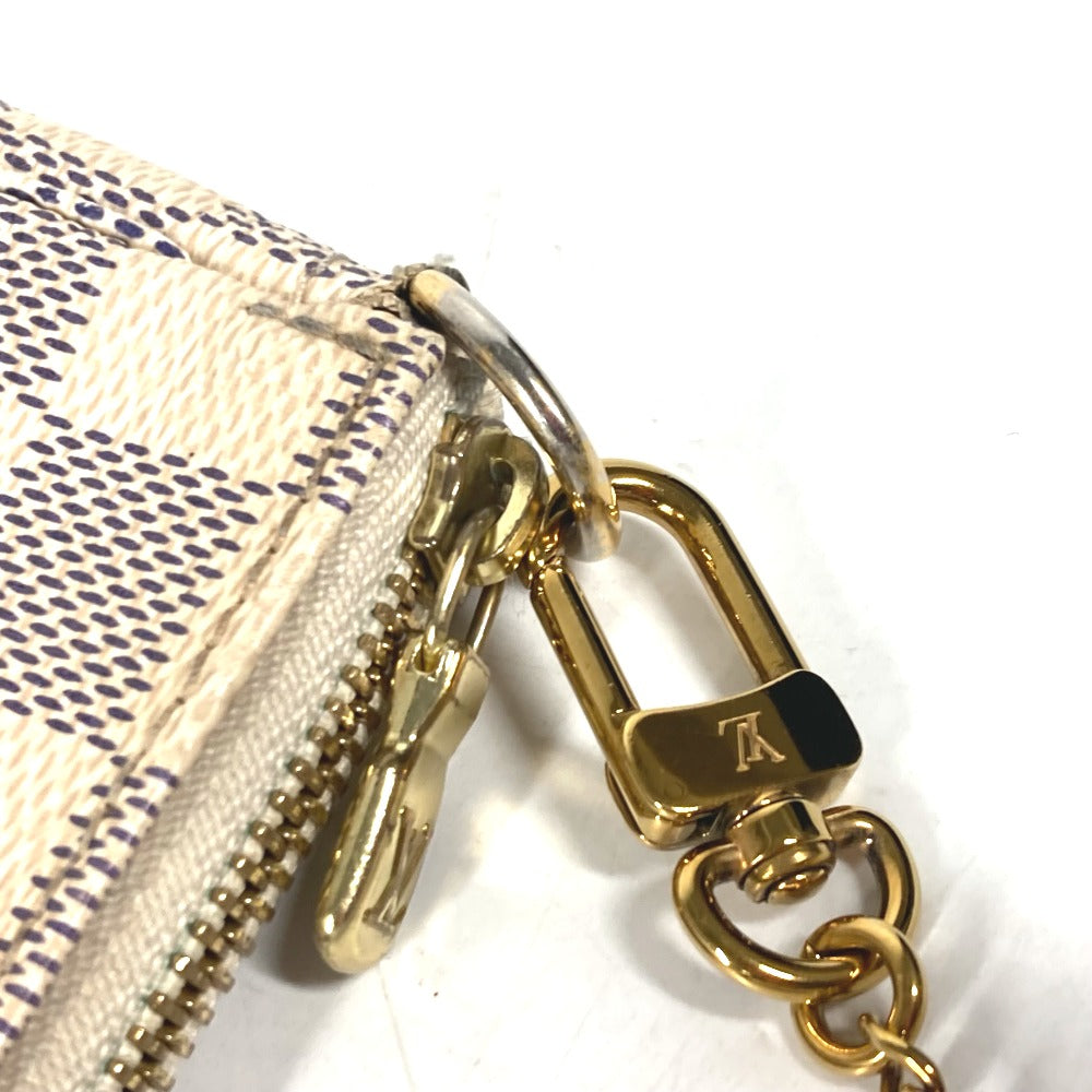 LOUIS VUITTON N62200  ダミエアズール キリン ミニ・ポシェット・アクセソワール カバン アクセサリーポーチ ハンドバッグ ショルダーバッグ ダミエアズールキャンバス レディース ホワイト - brandshop-reference