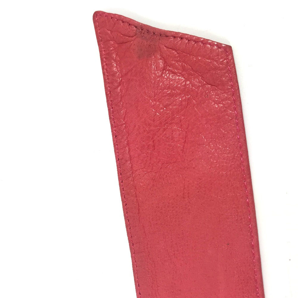 CHANEL ヴィンテージ コイン チェーンベルト ファッション小物 リボン ベルト レザー レディース ピンク - brandshop-reference