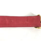 Vintage CHANEL Coin Chain Belt, Ribbon Pants Belt, Leather, Women's, Pink