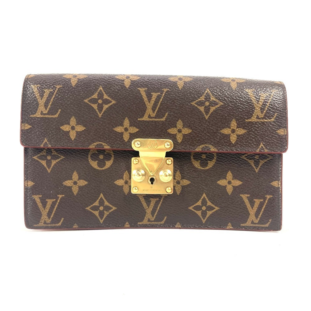 LOUIS VUITTON M68550 モノグラム Sロック・ベルトポーチGM ポーチ カバン セカンドバッグ 長財布 チェーン クラッチバッグ モノグラムキャンバス ユニセックス ブラウン - brandshop-reference