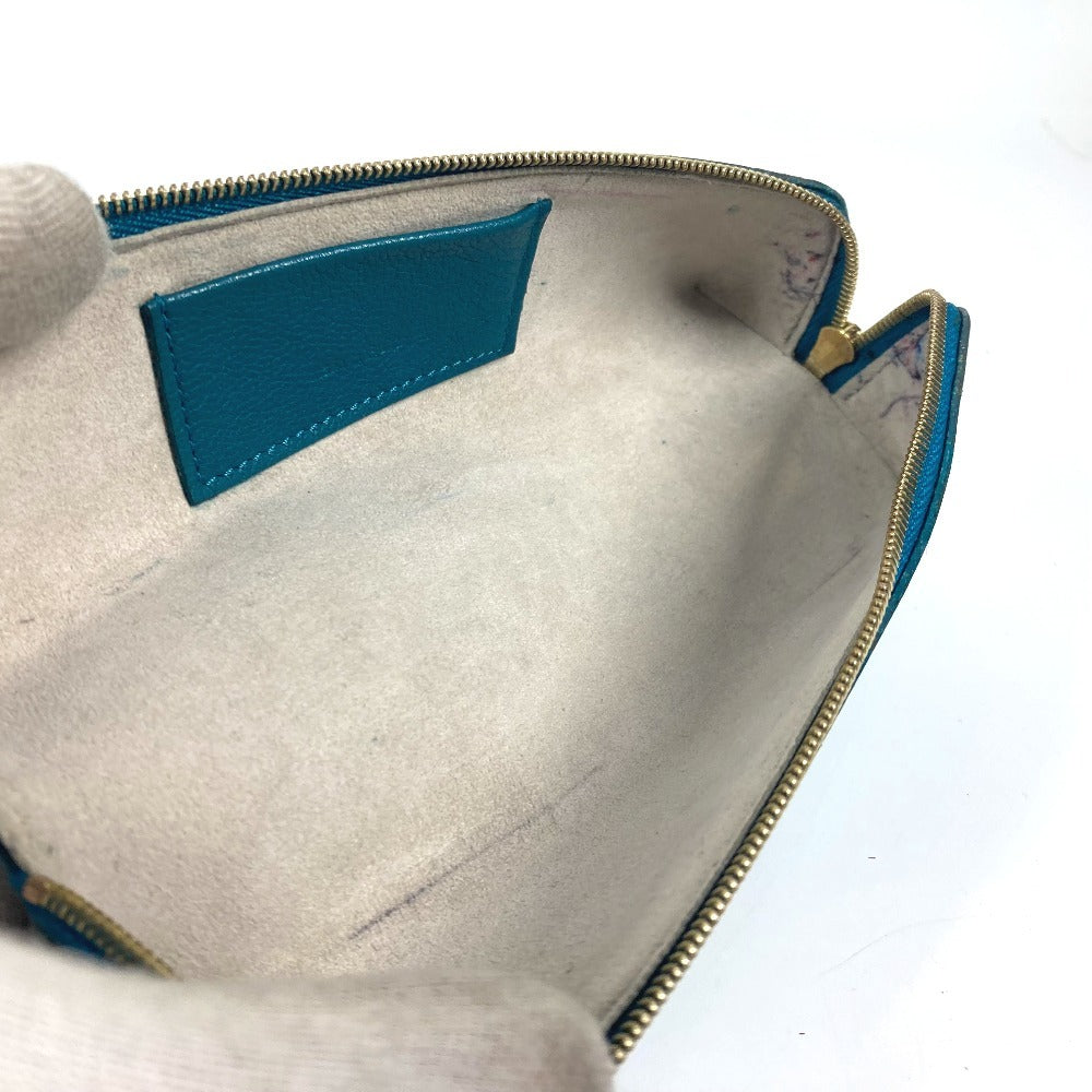 LOUIS VUITTON ノマド トゥルースエリザベット 筆箱 ステーショナリー ポーチ ペンケース ノマドレザー ユニセックス ピーコックブルー ブルー - brandshop-reference