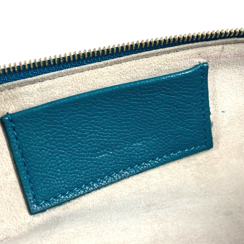 LOUIS VUITTON ノマド トゥルースエリザベット 筆箱 ステーショナリー ポーチ ペンケース ノマドレザー ユニセックス ピーコックブルー ブルー - brandshop-reference