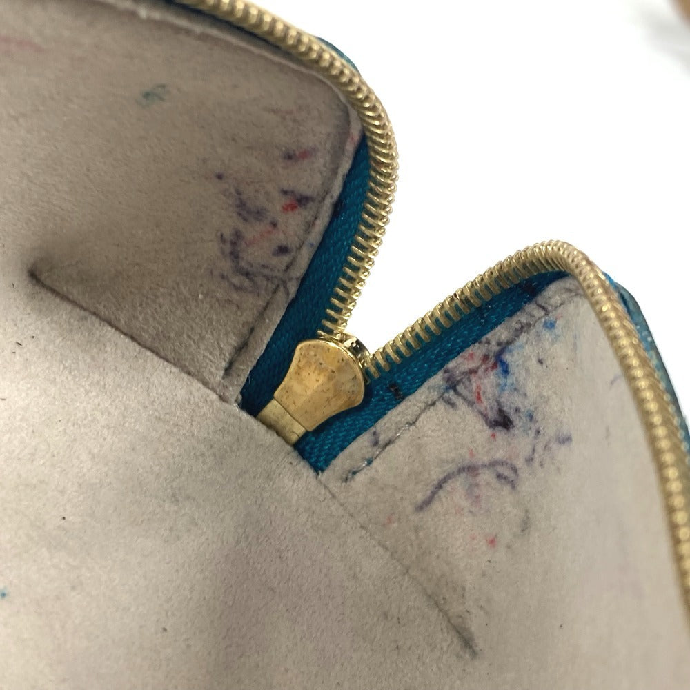 LOUIS VUITTON ノマド トゥルースエリザベット 筆箱 ステーショナリー ポーチ ペンケース ノマドレザー ユニセックス ピーコックブルー ブルー - brandshop-reference