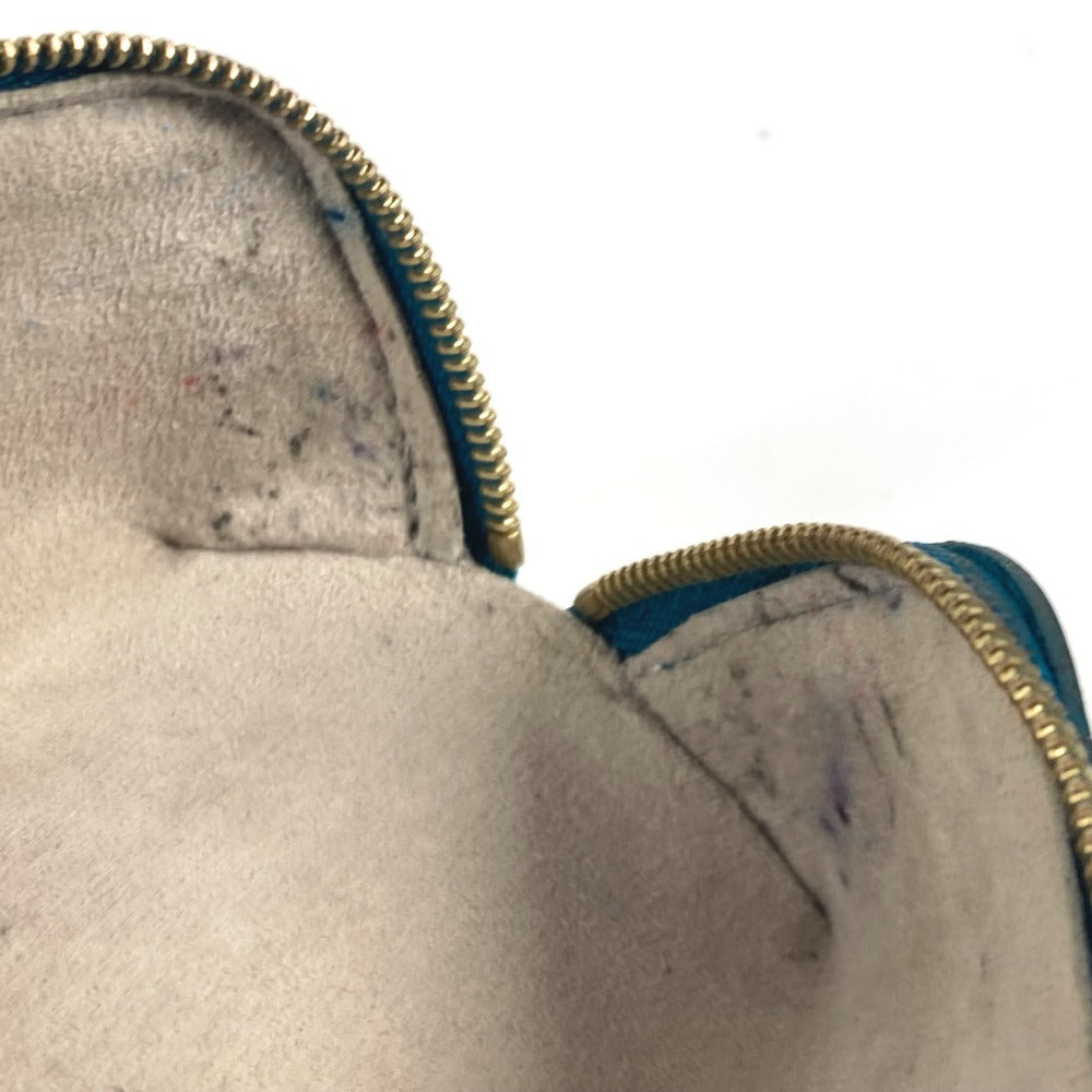 LOUIS VUITTON ノマド トゥルースエリザベット 筆箱 ステーショナリー ポーチ ペンケース ノマドレザー ユニセックス ピーコックブルー ブルー - brandshop-reference