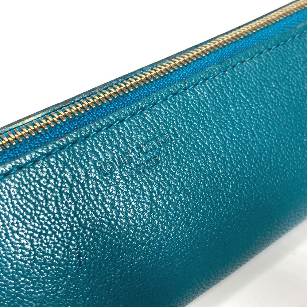 LOUIS VUITTON ノマド トゥルースエリザベット 筆箱 ステーショナリー ポーチ ペンケース ノマドレザー ユニセックス ピーコックブルー ブルー - brandshop-reference