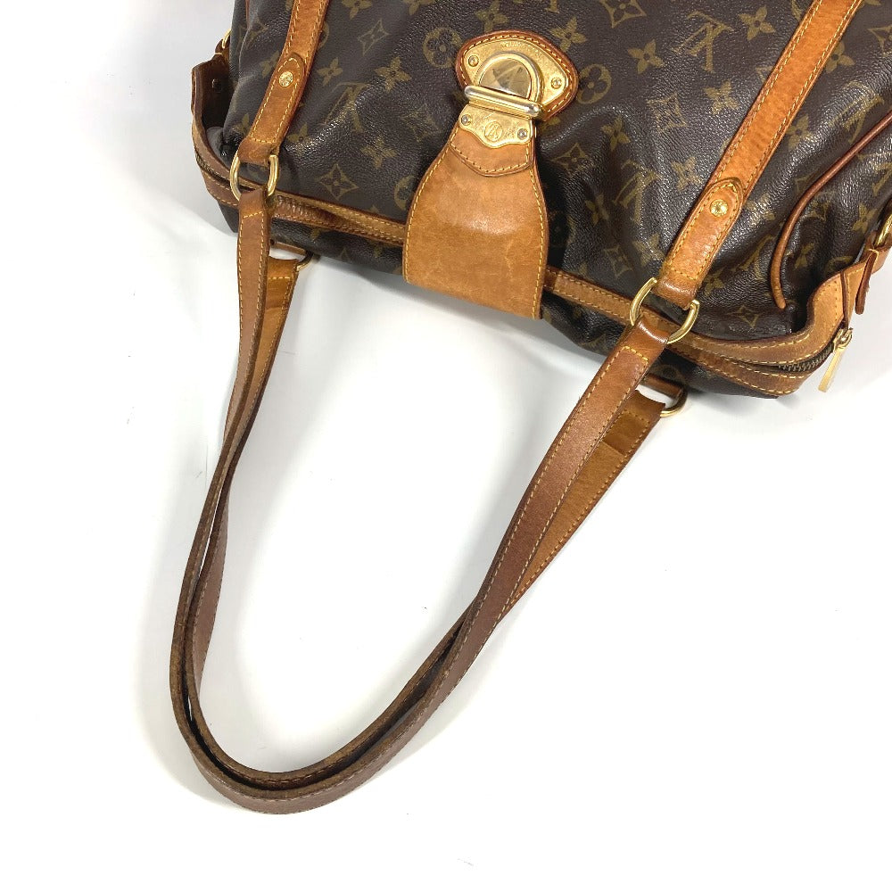 LOUIS VUITTON M51186  モノグラム ストレーザPM 肩掛け トートバッグ カバン ショルダーバッグ モノグラムキャンバス レディース ブラウン - brandshop-reference