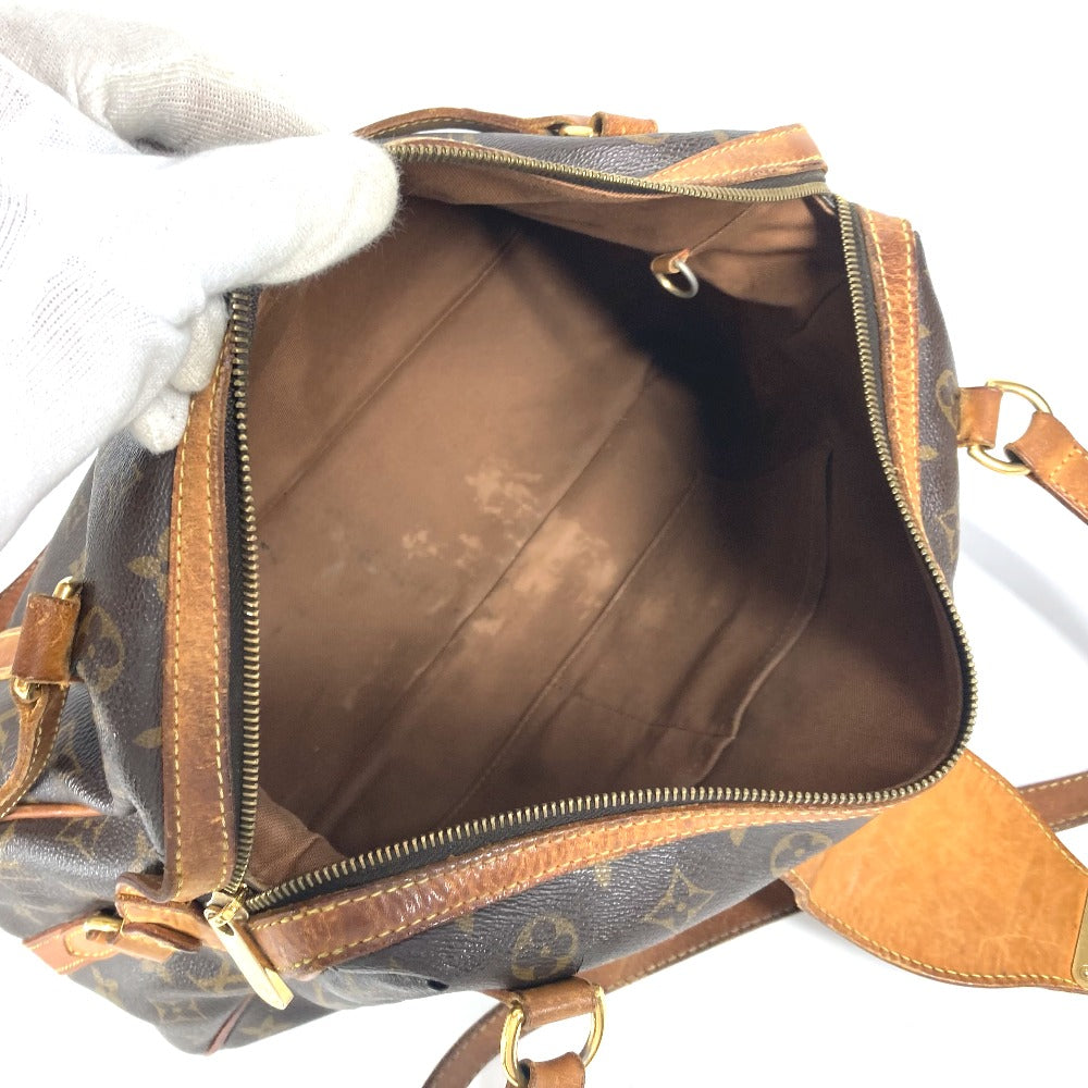 LOUIS VUITTON M51186  モノグラム ストレーザPM 肩掛け トートバッグ カバン ショルダーバッグ モノグラムキャンバス レディース ブラウン - brandshop-reference