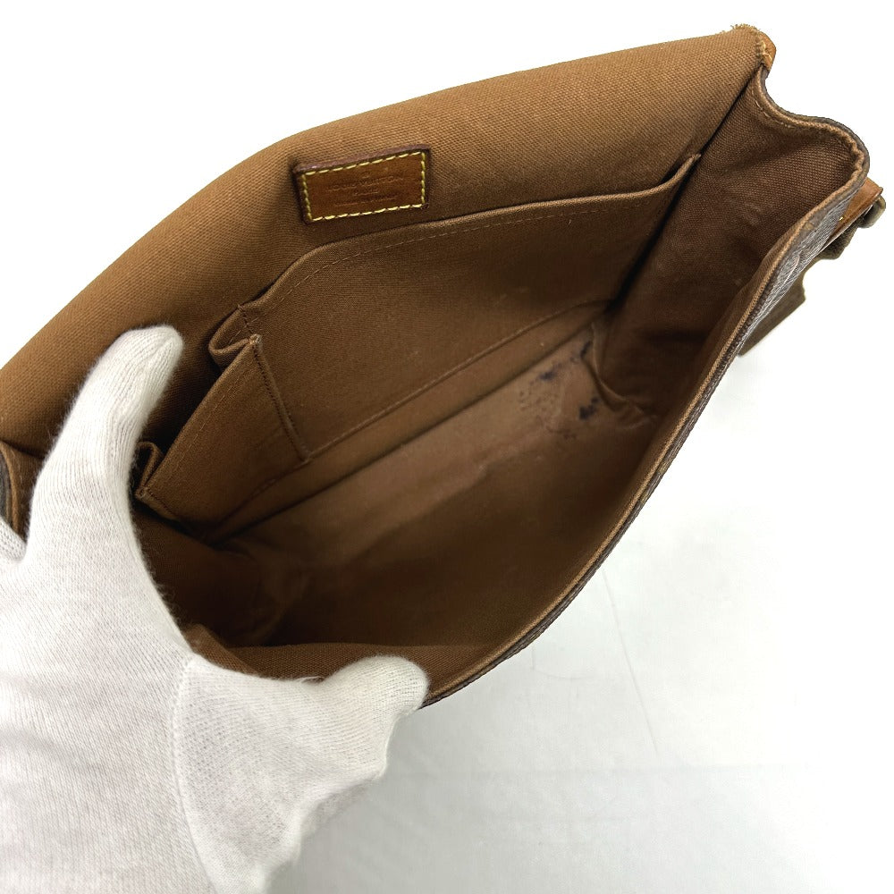 LOUIS VUITTON M40106 モノグラム ボスフォール PM 斜め掛け カバン フラップ 肩掛け ショルダーバッグ モノグラムキャンバス ユニセックス ブラウン - brandshop-reference