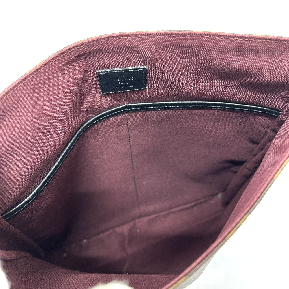 LOUIS VUITTON M56715 モノグラムマカサー バスMM 斜め掛け 鞄 カバン 肩掛け ショルダーバッグ モノグラムマカサーキャンバス メンズ ブラウン - brandshop-reference