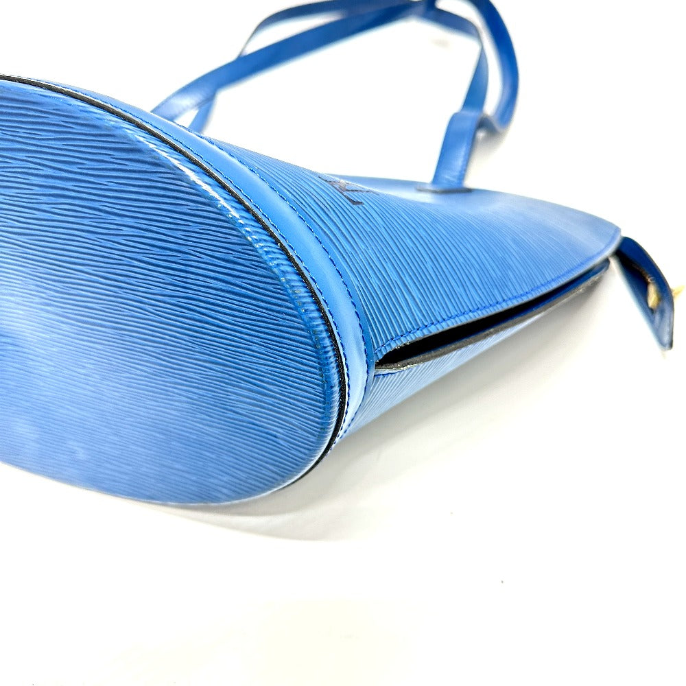 LOUIS VUITTON M52265 エピ サンジャックショッピング ショルダーバッグ カバン 肩掛け トートバッグ エピレザー レディース トレドブルー ブルー - brandshop-reference