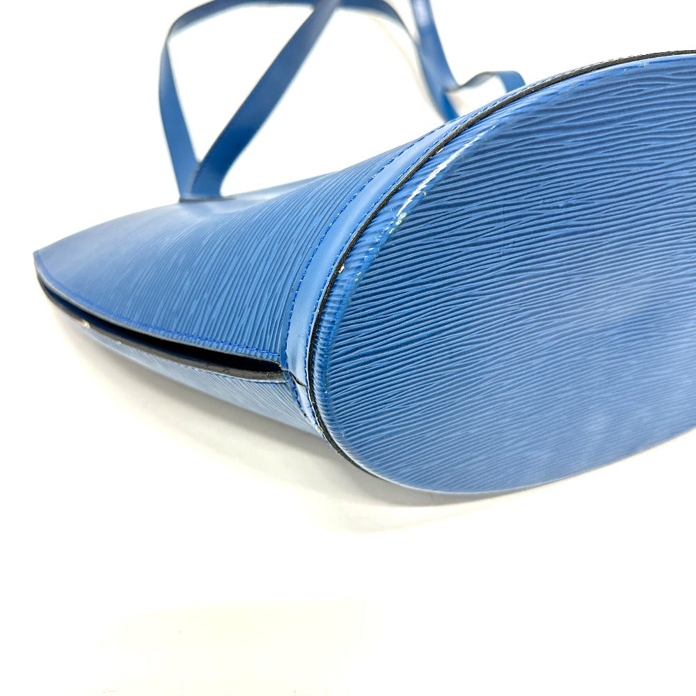 LOUIS VUITTON M52265 エピ サンジャックショッピング ショルダーバッグ カバン 肩掛け トートバッグ エピレザー レディース トレドブルー ブルー - brandshop-reference