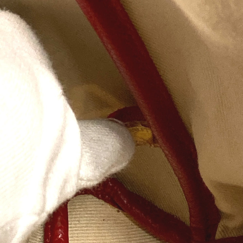 CHANEL セントラルステーション 肩掛け ショルダーバッグ カバン トートバッグ PVC/レザー レディース レッド