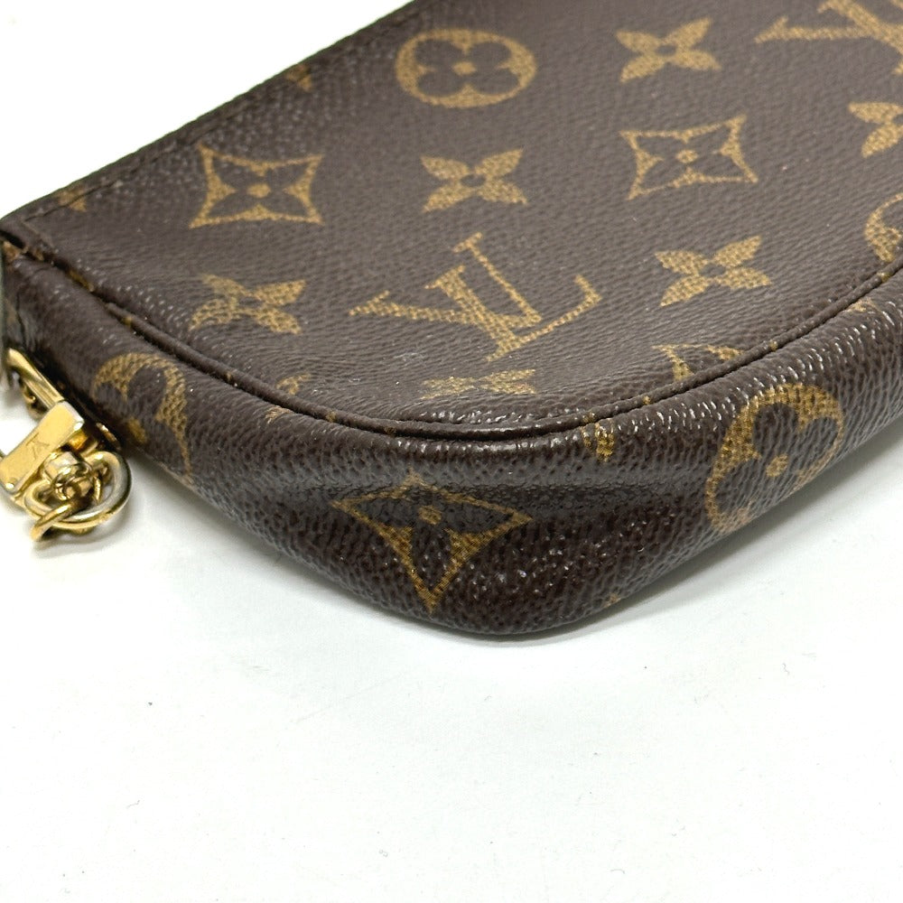 LOUIS VUITTON M58009 モノグラム ミニポシェットアクセソワール ポシェット カバン ポーチ チェーン アクセサリーポーチ ハンドバッグ モノグラムキャンバス レディース ブラウン - brandshop-reference