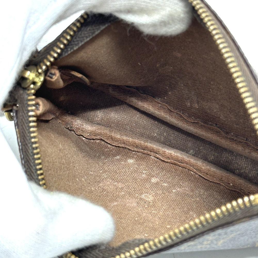 LOUIS VUITTON M58009 モノグラム ミニポシェットアクセソワール ポシェット カバン ポーチ チェーン アクセサリーポーチ ハンドバッグ モノグラムキャンバス レディース ブラウン - brandshop-reference