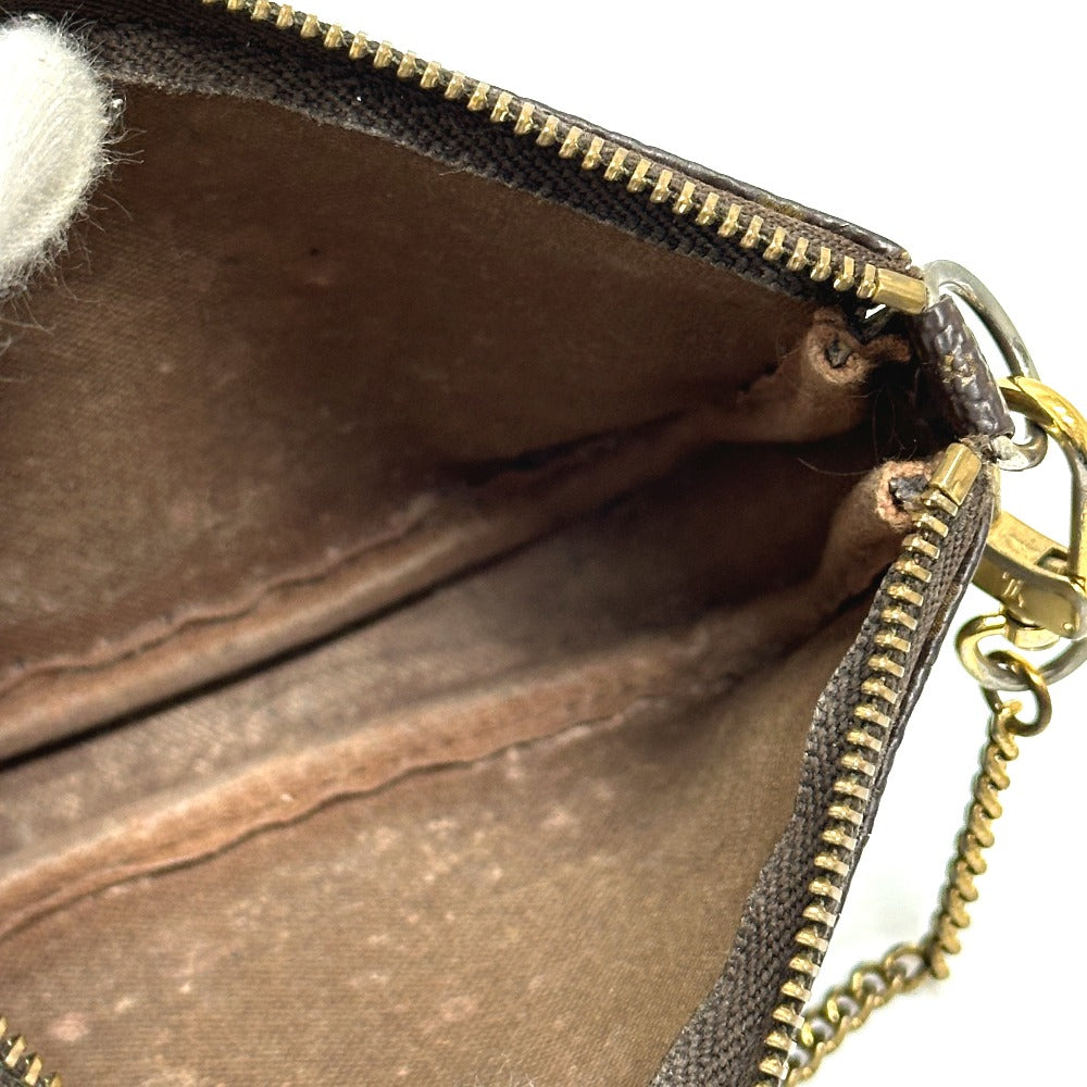 LOUIS VUITTON M58009 モノグラム ミニポシェットアクセソワール ポシェット カバン ポーチ チェーン アクセサリーポーチ ハンドバッグ モノグラムキャンバス レディース ブラウン - brandshop-reference