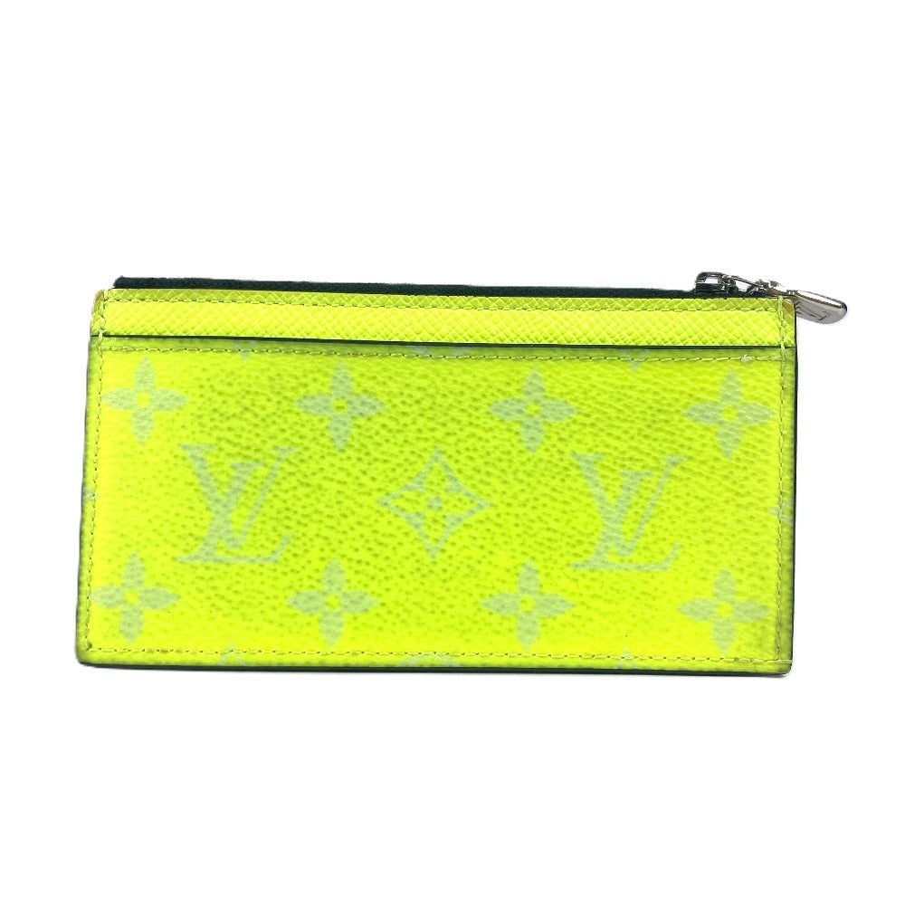 LOUIS VUITTON M30950 タイガラマ コインカード・ホルダー カードケース 名刺入れ パスケース 財布 フラグメントケース コインケース タイガレザー ユニセックス イエロー - brandshop-reference
