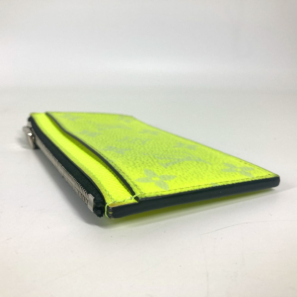 LOUIS VUITTON M30950 タイガラマ コインカード・ホルダー カードケース 名刺入れ パスケース 財布 フラグメントケース コインケース タイガレザー ユニセックス イエロー - brandshop-reference