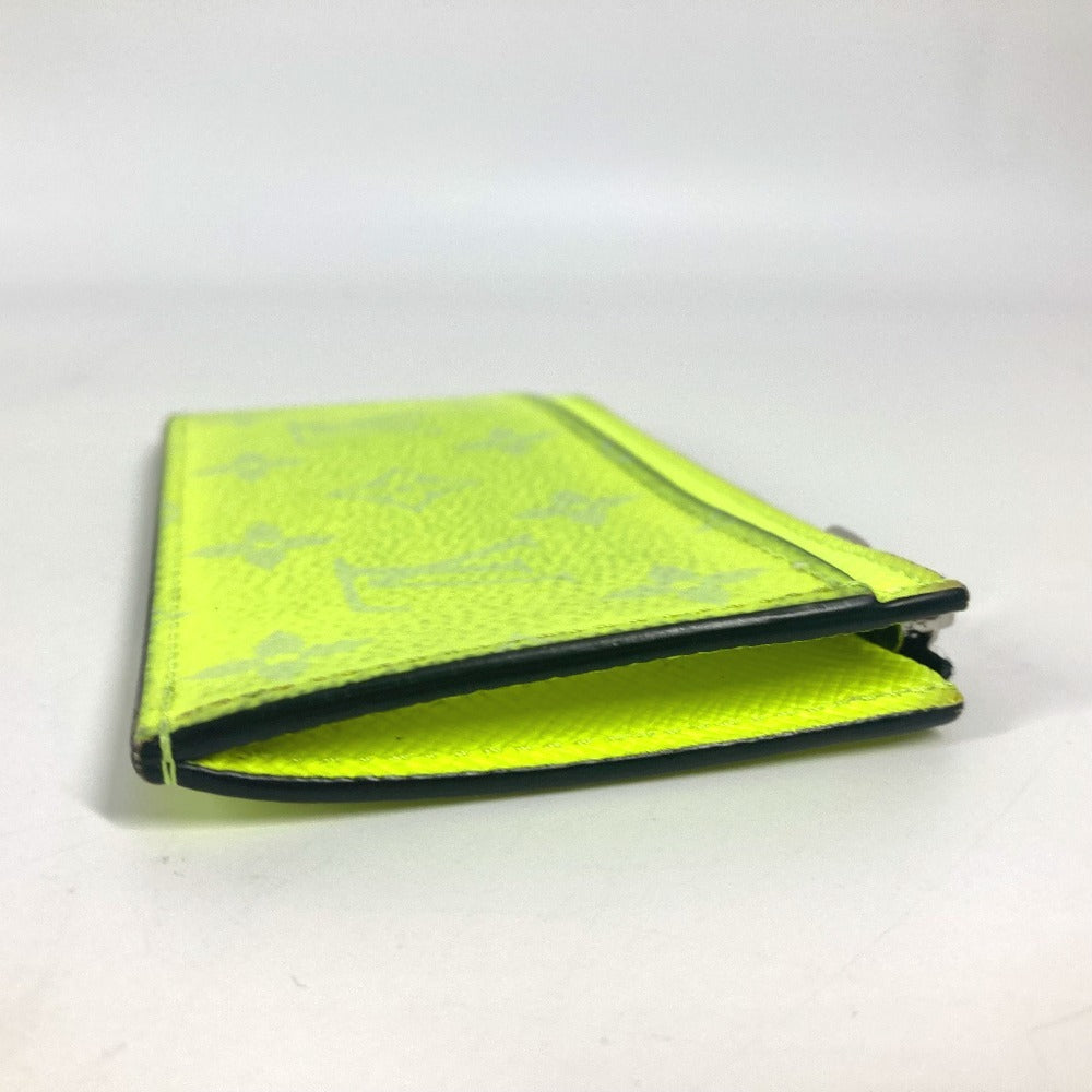 LOUIS VUITTON M30950 タイガラマ コインカード・ホルダー カードケース 名刺入れ パスケース 財布 フラグメントケース コインケース タイガレザー ユニセックス イエロー - brandshop-reference