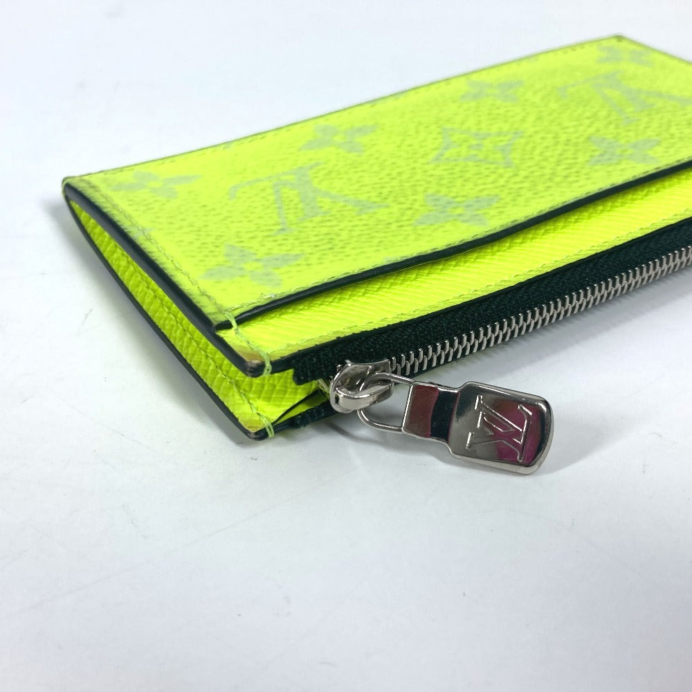 LOUIS VUITTON M30950 タイガラマ コインカード・ホルダー カードケース 名刺入れ パスケース 財布 フラグメントケース コインケース タイガレザー ユニセックス イエロー - brandshop-reference