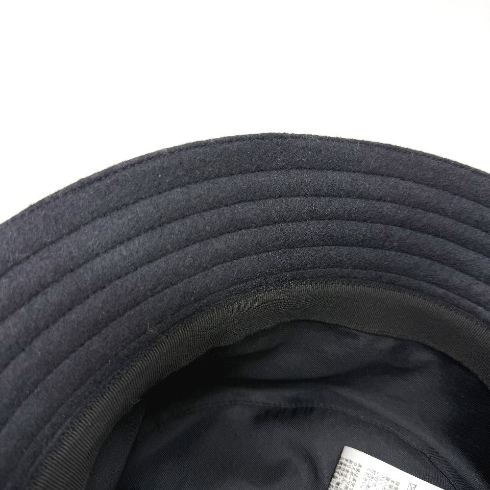 HERMES  H242084N ハット 《フレッド・Hカット》 ウールジャージー 帽子 バケットハット ハット ウール メンズ ネイビー - brandshop-reference