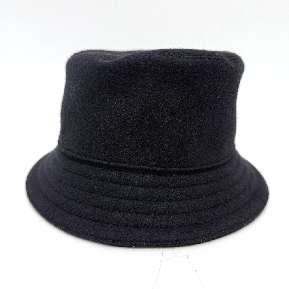 HERMES  H242084N ハット 《フレッド・Hカット》 ウールジャージー 帽子 バケットハット ハット ウール メンズ ネイビー - brandshop-reference