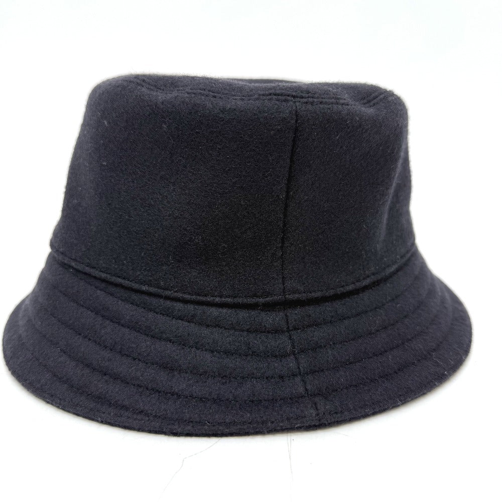 HERMES  H242084N ハット 《フレッド・Hカット》 ウールジャージー 帽子 バケットハット ハット ウール メンズ ネイビー - brandshop-reference