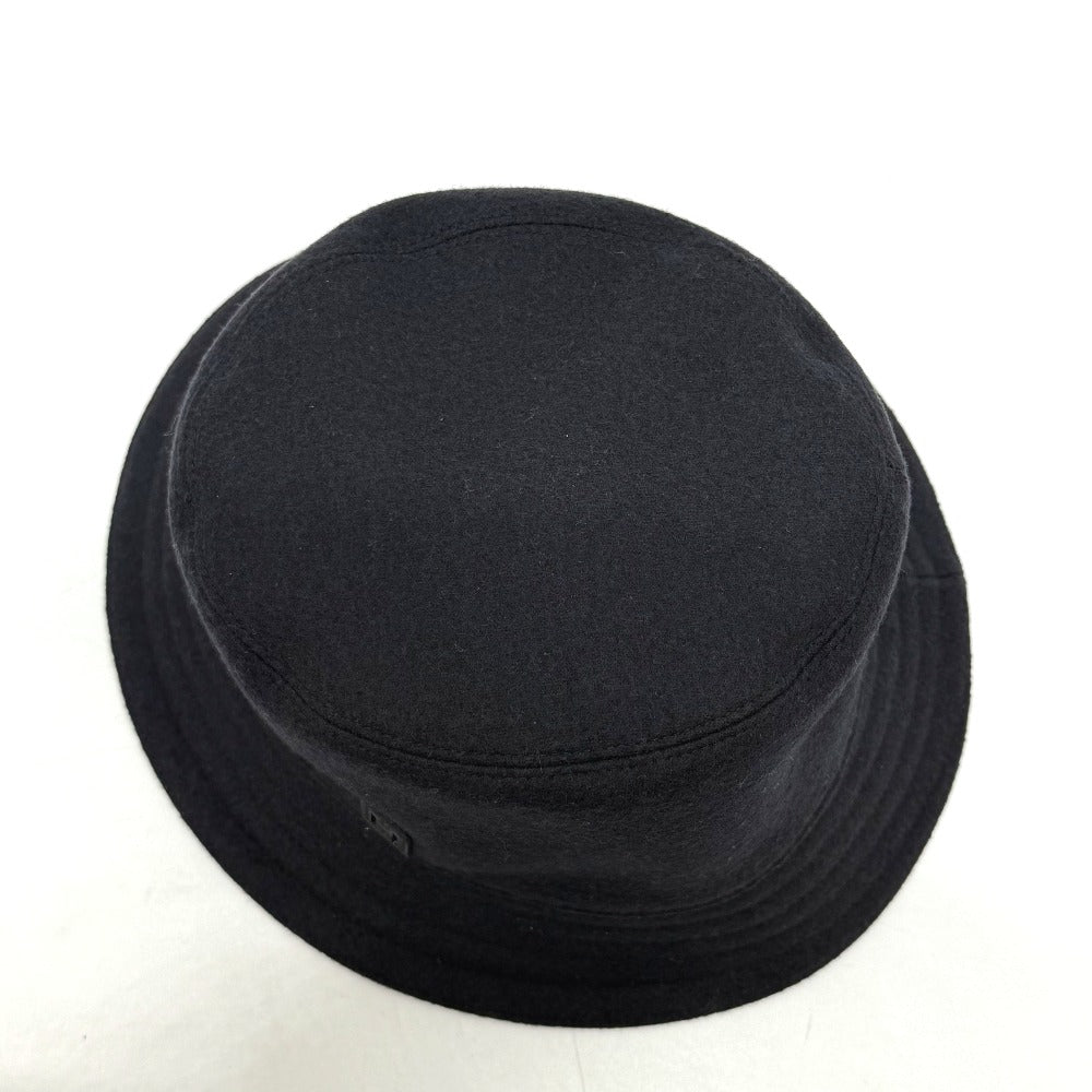 HERMES  H242084N ハット 《フレッド・Hカット》 ウールジャージー 帽子 バケットハット ハット ウール メンズ ネイビー - brandshop-reference