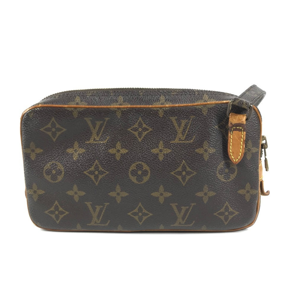 LOUIS VUITTON M51828 Monogram Marly Bandouliere Pochette MALLETIER Shoulder Bag MonogramCanvas Brown Used