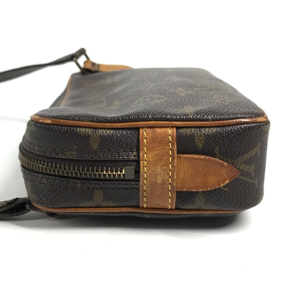 LOUIS VUITTON M51828 Monogram Marly Bandouliere Pochette MALLETIER Shoulder Bag MonogramCanvas Brown Used