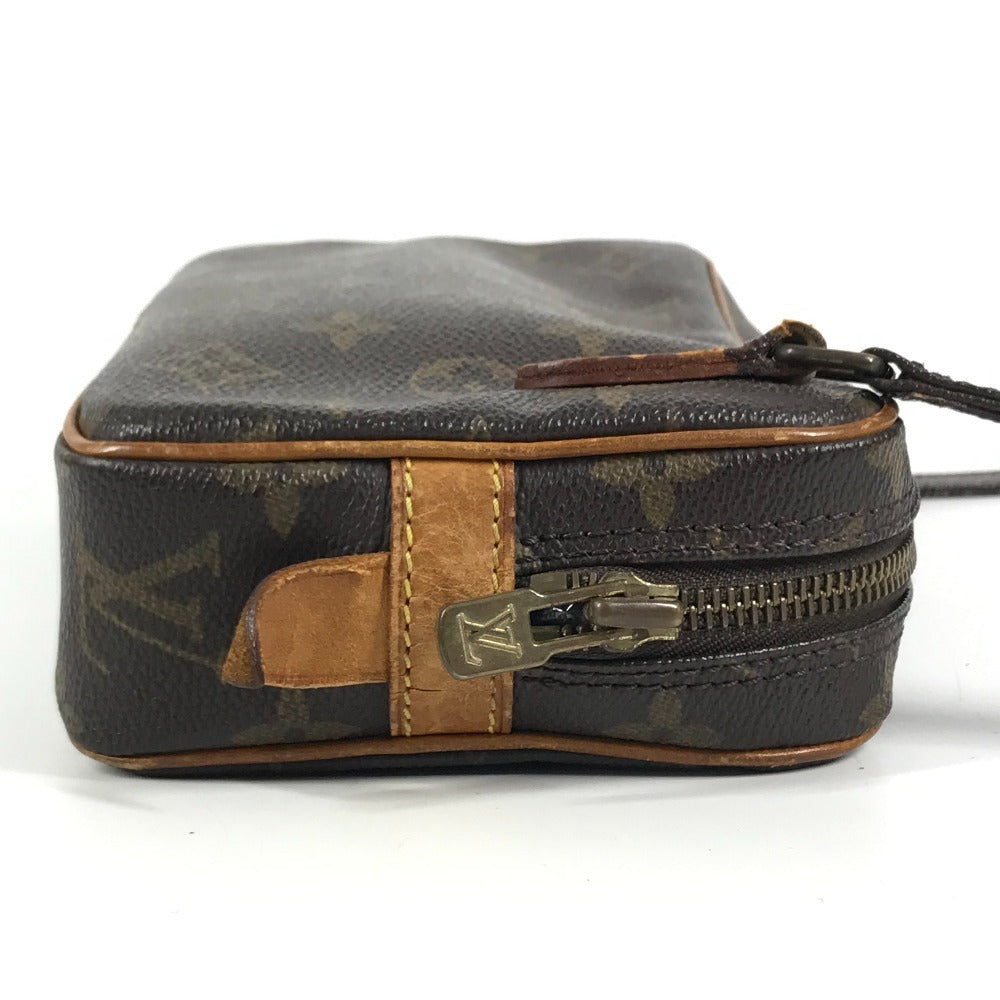 LOUIS VUITTON M51828 Monogram Marly Bandouliere Pochette MALLETIER Shoulder Bag MonogramCanvas Brown Used