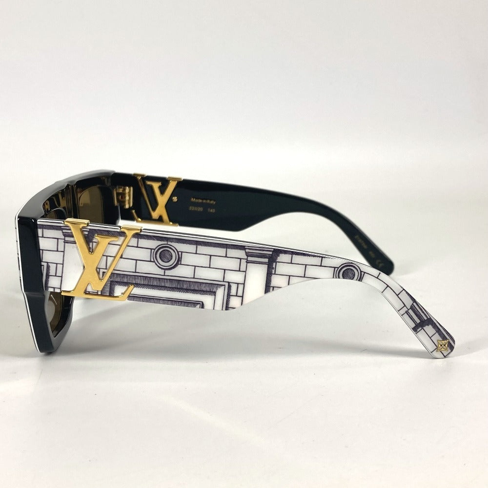 LOUIS VUITTON Z1575W フォルナセッティ  FORNASETTI  メガネ 眼鏡 アイウェア サングラス プラスチック ユニセックス ホワイト - brandshop-reference