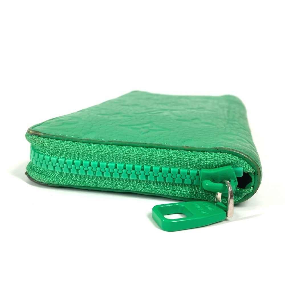 LOUIS VUITTON M81549 モノグラム・トリヨン ジッピーウォレット ヴェルティカル ロングウォレット ラウンドファスナー 長財布 トリヨンレザー ユニセックス ヴェールマント グリーン - brandshop-reference