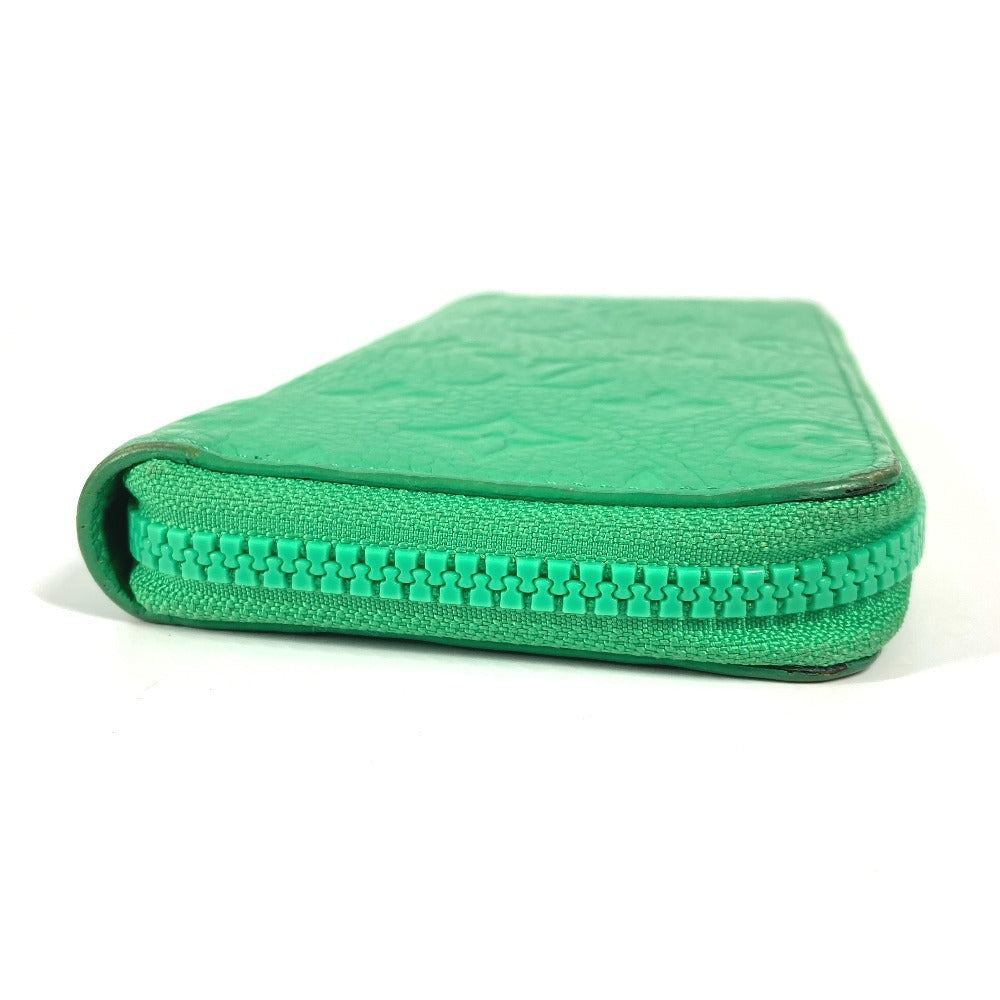 LOUIS VUITTON M81549 モノグラム・トリヨン ジッピーウォレット ヴェルティカル ロングウォレット ラウンドファスナー 長財布 トリヨンレザー ユニセックス ヴェールマント グリーン - brandshop-reference