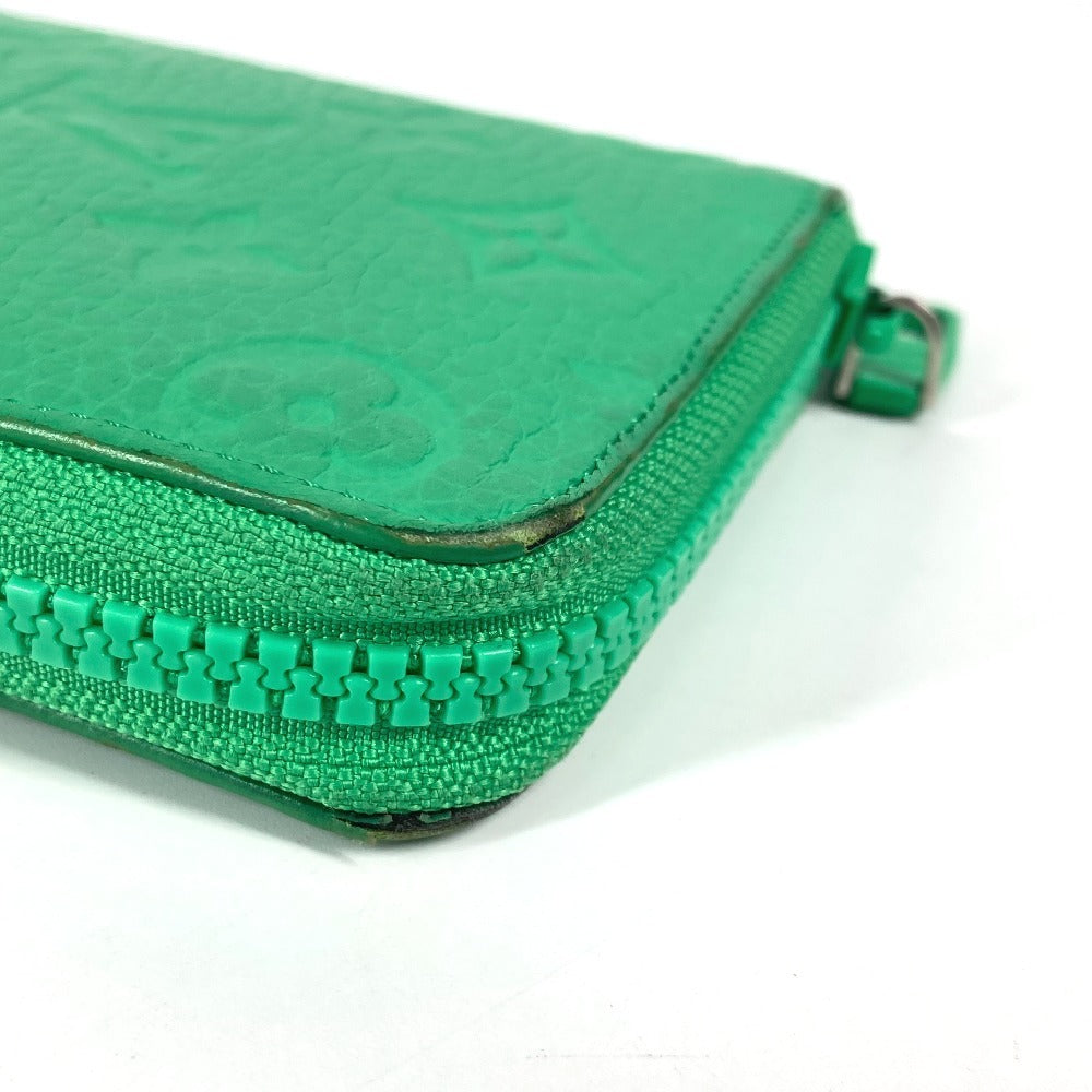 LOUIS VUITTON M81549 モノグラム・トリヨン ジッピーウォレット ヴェルティカル ロングウォレット ラウンドファスナー 長財布 トリヨンレザー ユニセックス ヴェールマント グリーン - brandshop-reference