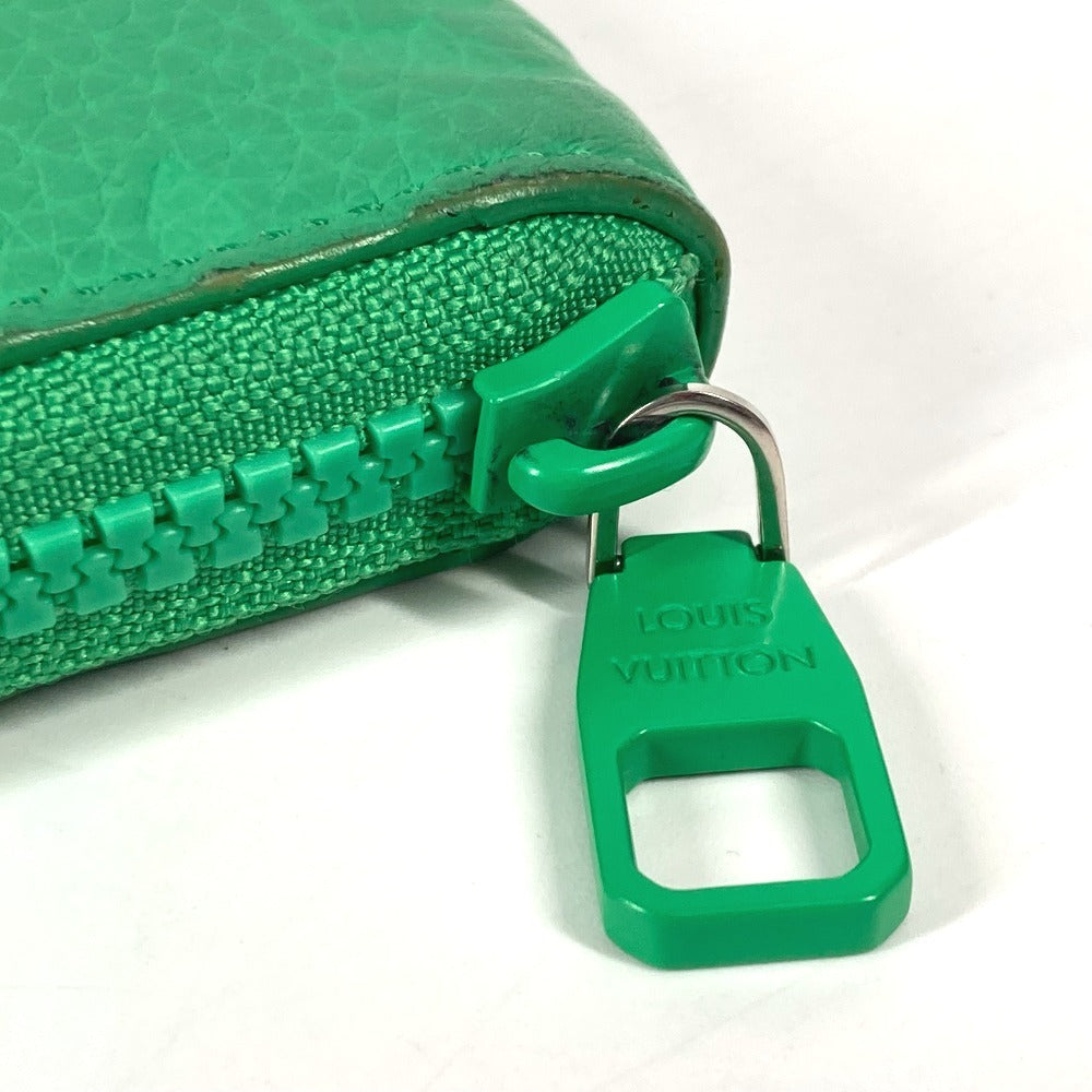 LOUIS VUITTON M81549 モノグラム・トリヨン ジッピーウォレット ヴェルティカル ロングウォレット ラウンドファスナー 長財布 トリヨンレザー ユニセックス ヴェールマント グリーン - brandshop-reference