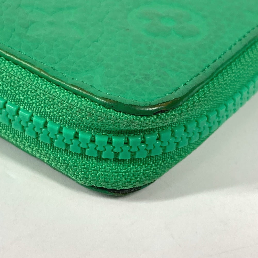 LOUIS VUITTON M81549 モノグラム・トリヨン ジッピーウォレット ヴェルティカル ロングウォレット ラウンドファスナー 長財布 トリヨンレザー ユニセックス ヴェールマント グリーン - brandshop-reference