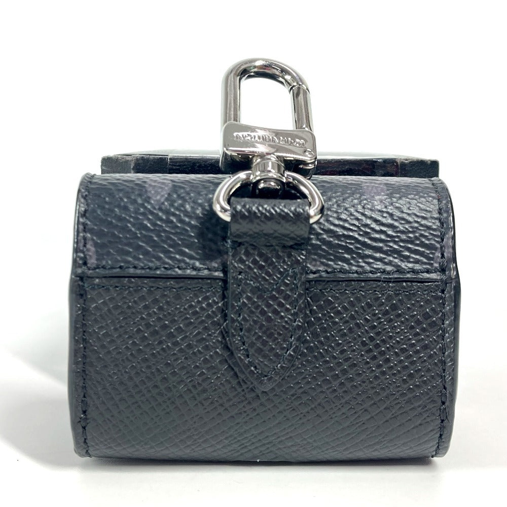 LOUIS VUITTON M00341 タイガラマ LV・イヤホン ポーチ airpods エアポッズ  イヤフォンケース モノグラムキャンバス ユニセックス ブラック - brandshop-reference