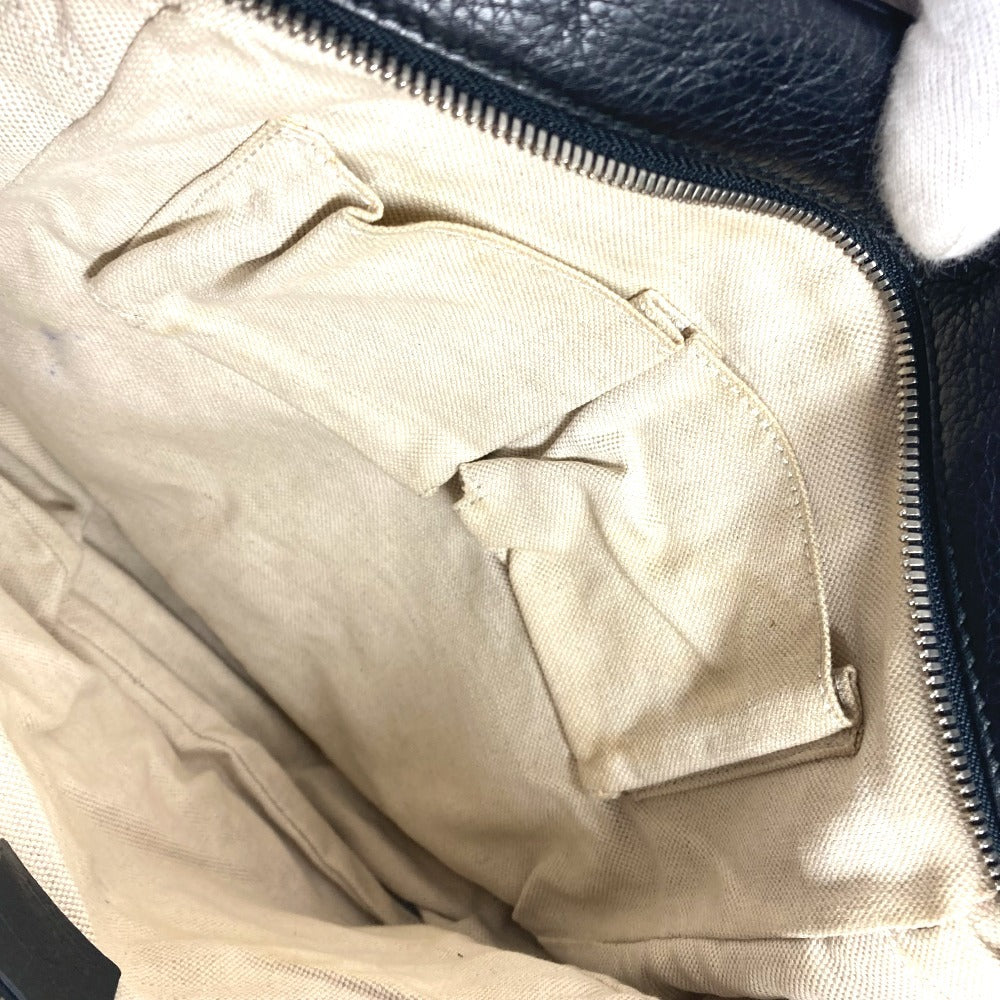 GUCCI 337084 ロゴ インターロッキングG カバン ポーチ ポシェット 斜め掛け ショルダーバッグ レザー ユニセックス ブラック - brandshop-reference