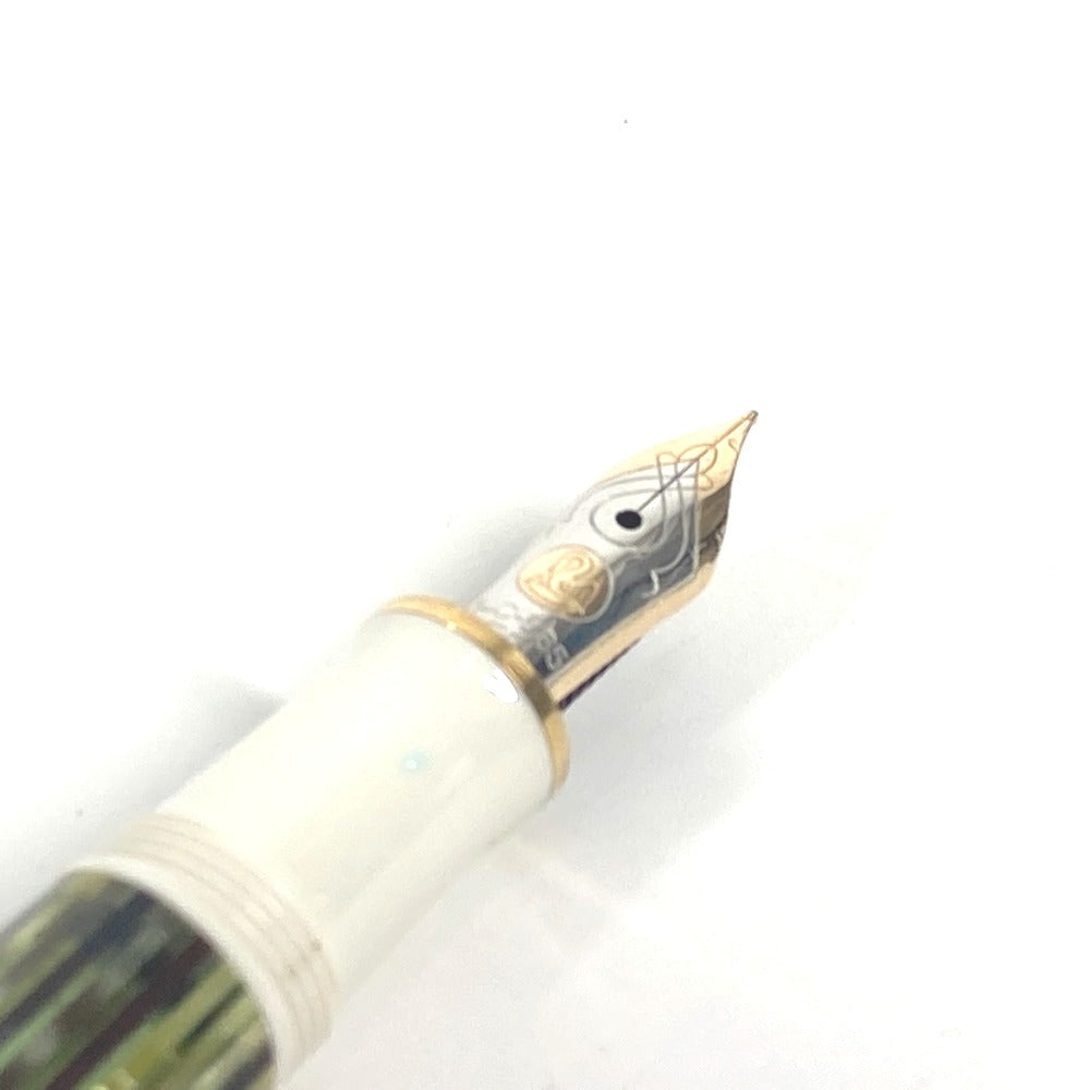 PERIKAN ロジウム装飾 スーベレーン Souveran ステーショナリー ペン 万年筆 ユニセックス ホワイトトータス ホワイト - brandshop-reference