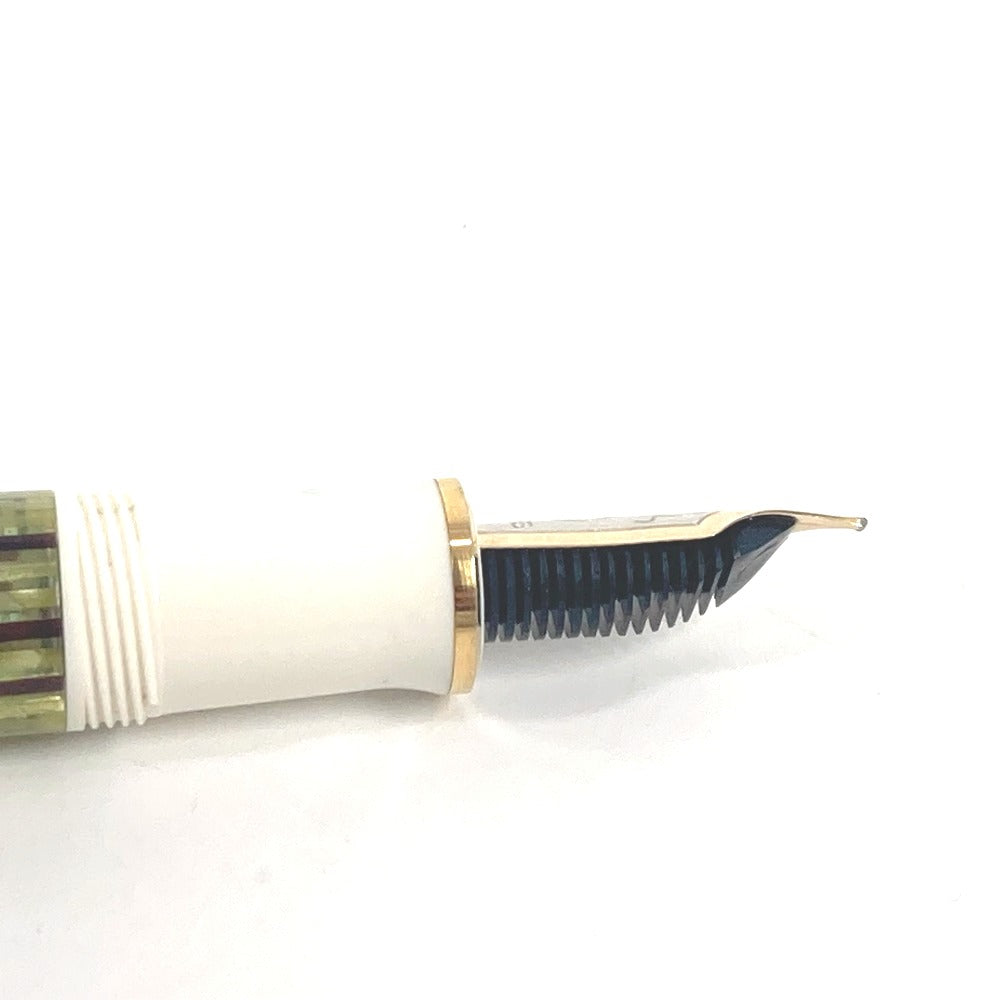 PERIKAN ロジウム装飾 スーベレーン Souveran ステーショナリー ペン 万年筆 ユニセックス ホワイトトータス ホワイト - brandshop-reference