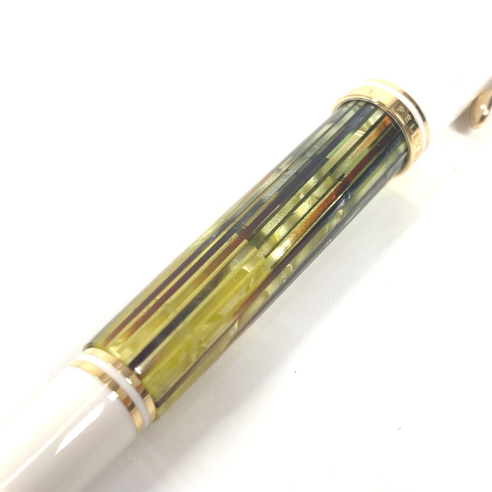 PERIKAN ロジウム装飾 スーベレーン Souveran ステーショナリー ペン 万年筆 ユニセックス ホワイトトータス ホワイト - brandshop-reference