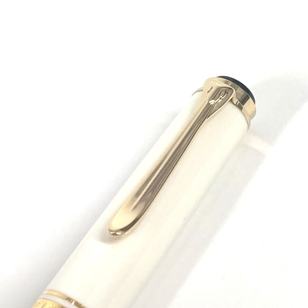 PERIKAN ロジウム装飾 スーベレーン Souveran ステーショナリー ペン 万年筆 ユニセックス ホワイトトータス ホワイト - brandshop-reference