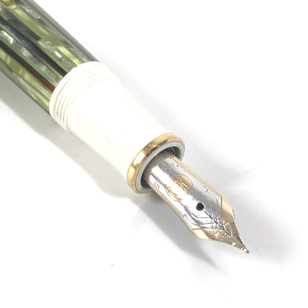 PERIKAN ロジウム装飾 スーベレーン Souveran ステーショナリー ペン 万年筆 ユニセックス ホワイトトータス ホワイト - brandshop-reference