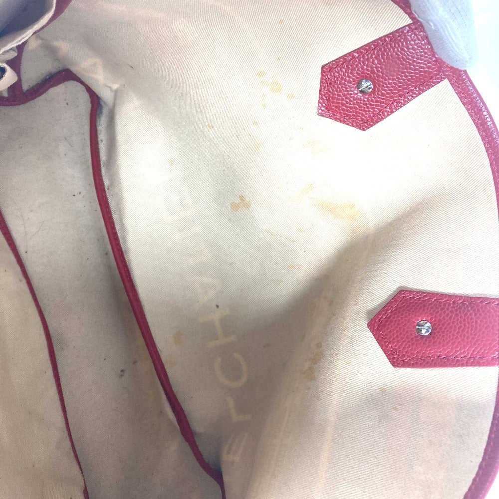 CHANEL セントラルステーション 肩掛け ショルダーバッグ カバン トートバッグ PVC/レザー レディース レッド - brandshop-reference