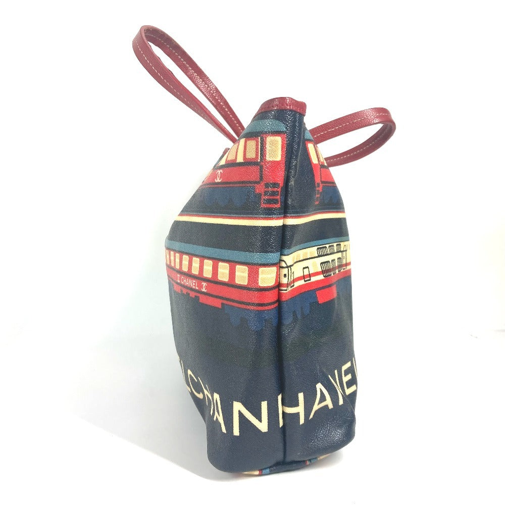 CHANEL セントラルステーション 肩掛け ショルダーバッグ カバン トートバッグ PVC/レザー レディース レッド - brandshop-reference